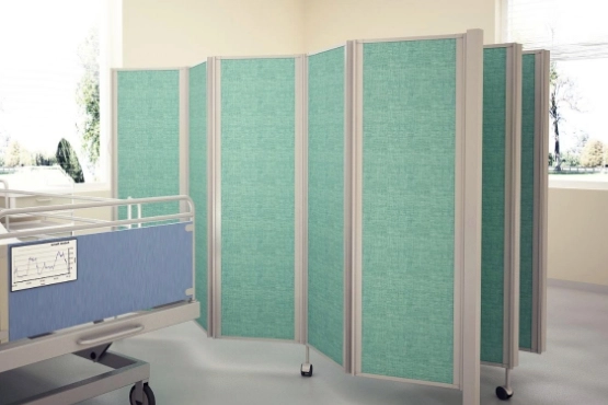 Mamparas hospitalarias